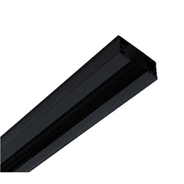 Nicor NICOR 10002BK 2 ft. Track Section; Black 10002BK